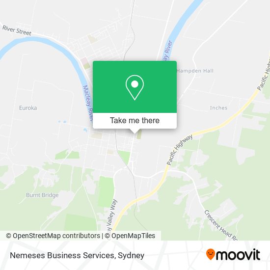 Nemeses Business Services map