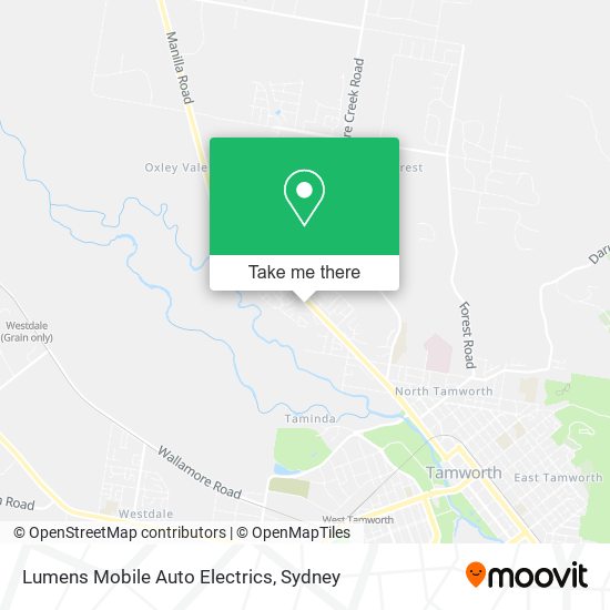 Lumens Mobile Auto Electrics map