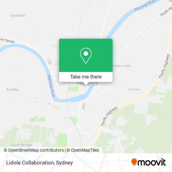 Lidole Collaboration map