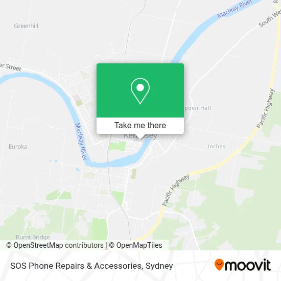 SOS Phone Repairs & Accessories map