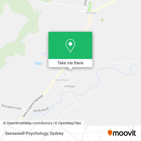 Sensewell Psychology map