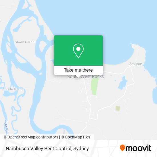 Nambucca Valley Pest Control map