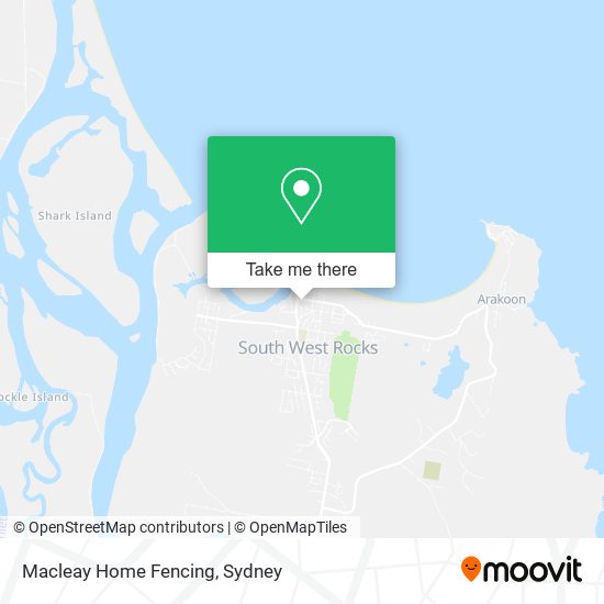 Macleay Home Fencing map