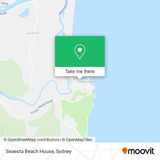 Seaesta Beach House map