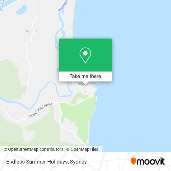 Endless Summer Holidays map