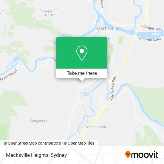 Macksville Heights map