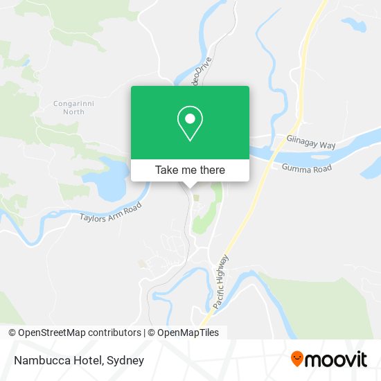 Nambucca Hotel map
