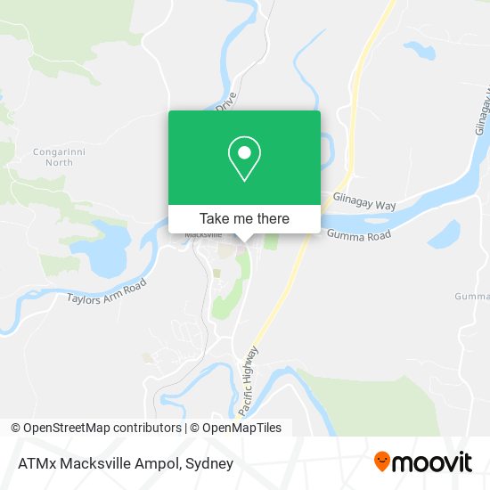 ATMx Macksville Ampol map