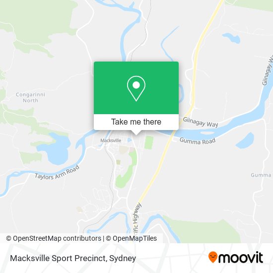 Macksville Sport Precinct map