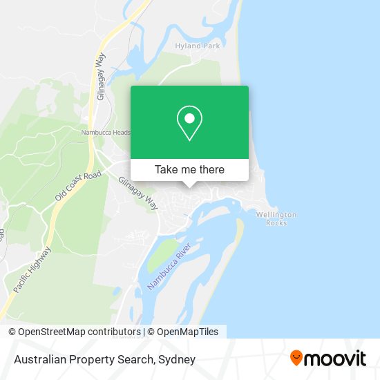 Australian Property Search map