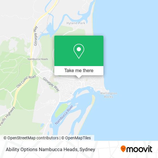 Ability Options Nambucca Heads map