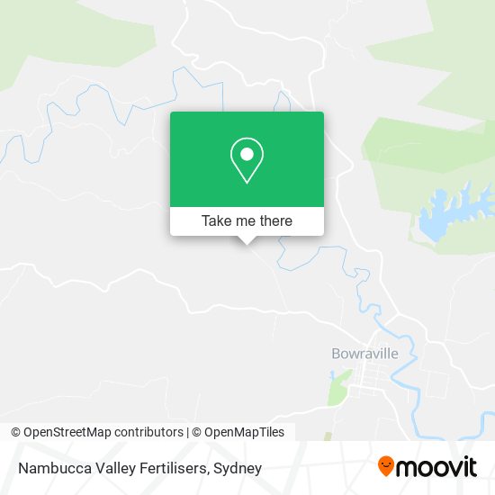 Nambucca Valley Fertilisers map