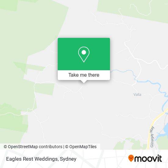 Eagles Rest Weddings map