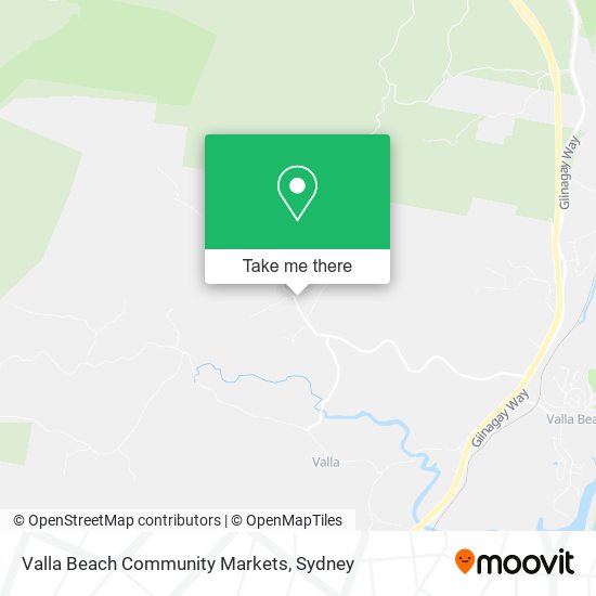 Valla Beach Community Markets map
