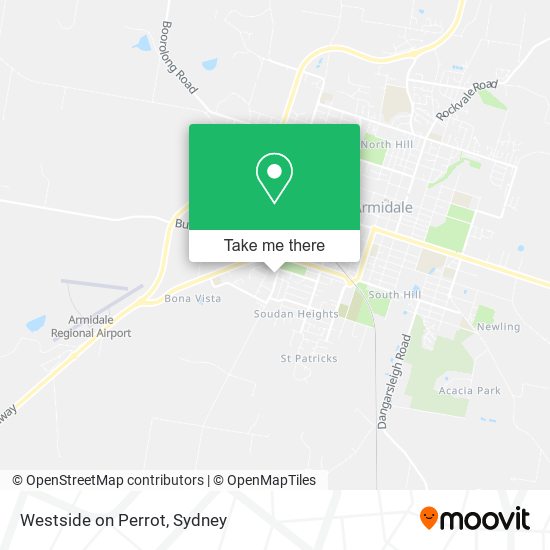 Westside on Perrot map