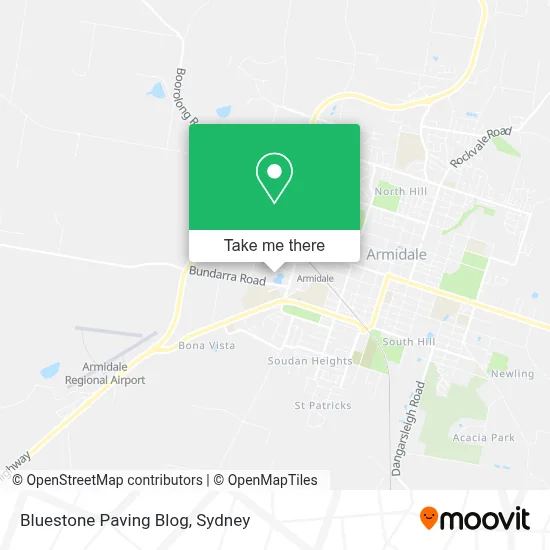 Bluestone Paving Blog map