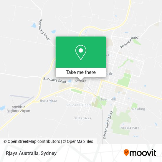 Rjays Australia map