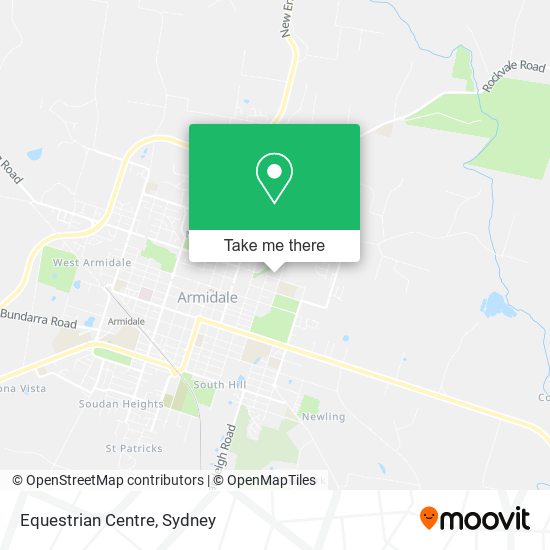 Equestrian Centre map