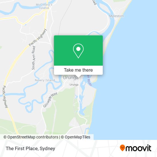 The First Place map
