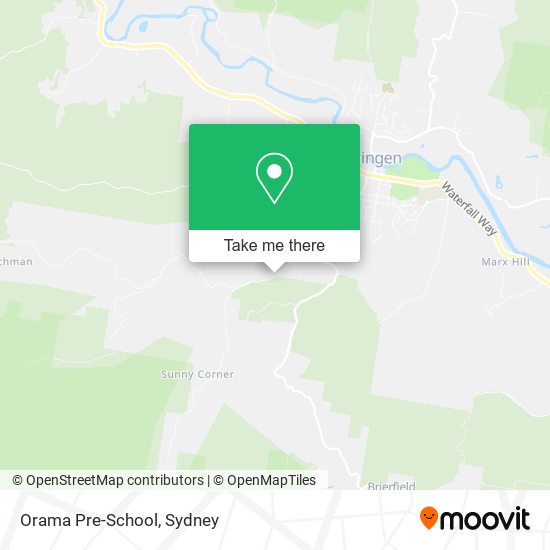 Orama Pre-School map