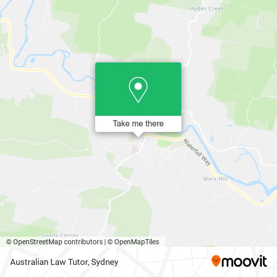 Australian Law Tutor map