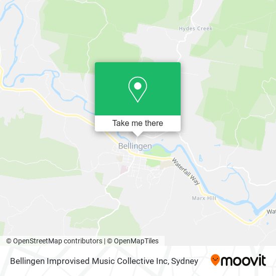 Bellingen Improvised Music Collective Inc map