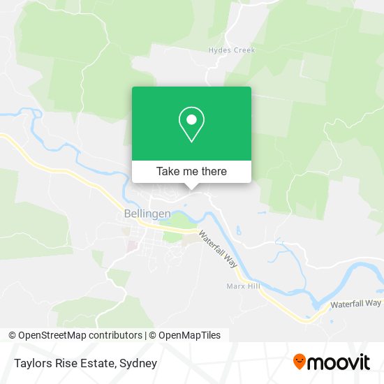 Taylors Rise Estate map