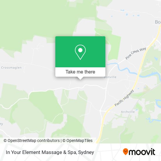 In Your Element Massage & Spa map