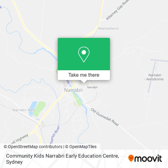 Community Kids Narrabri Early Education Centre map