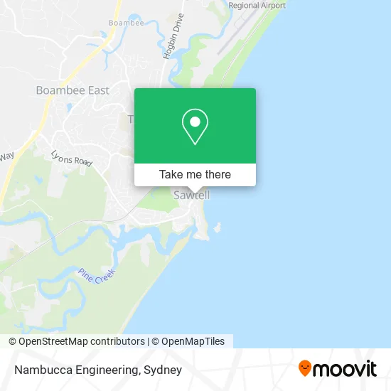 Mapa Nambucca Engineering