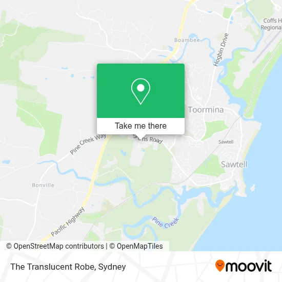 Mapa The Translucent Robe