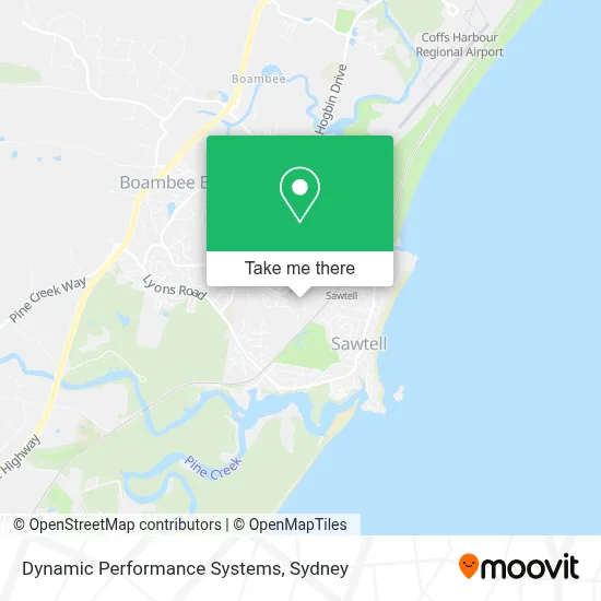 Dynamic Performance Systems map