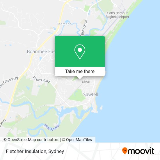 Fletcher Insulation map