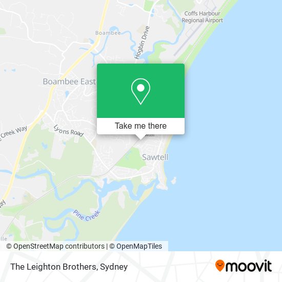The Leighton Brothers map