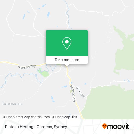 Plateau Heritage Gardens map