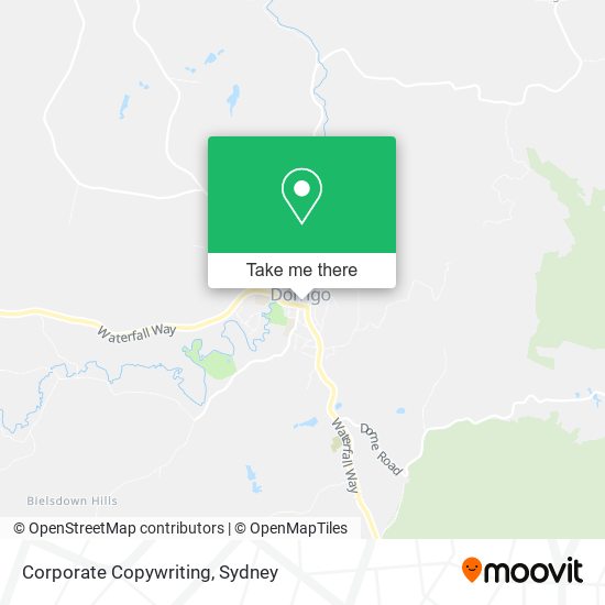 Corporate Copywriting map