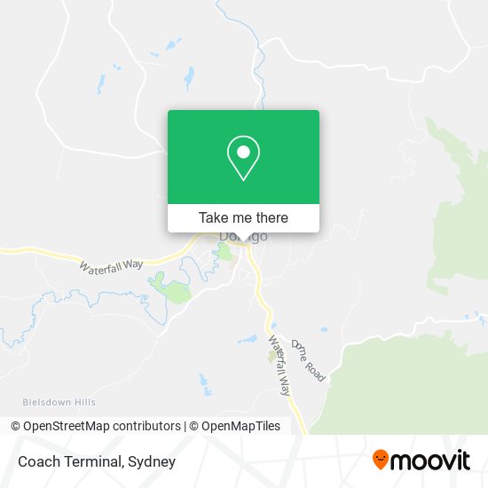 Coach Terminal map