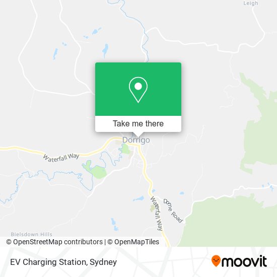EV Charging Station map