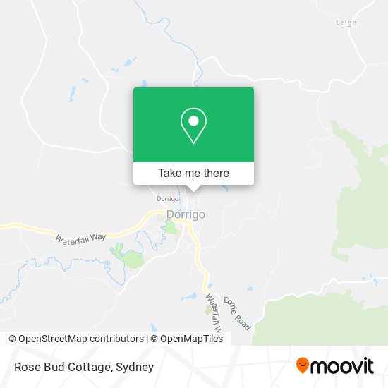 Rose Bud Cottage map