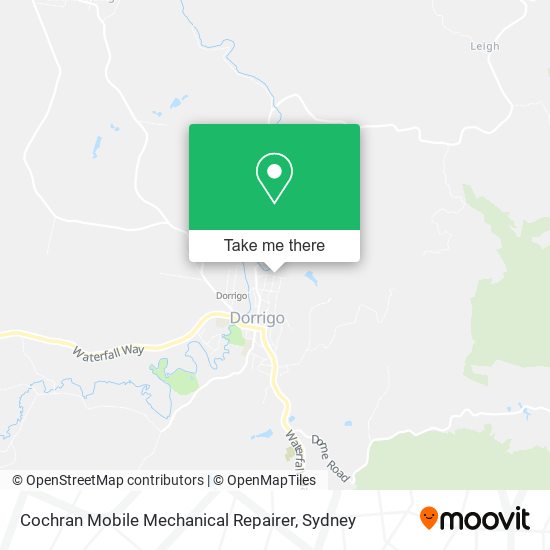 Cochran Mobile Mechanical Repairer map