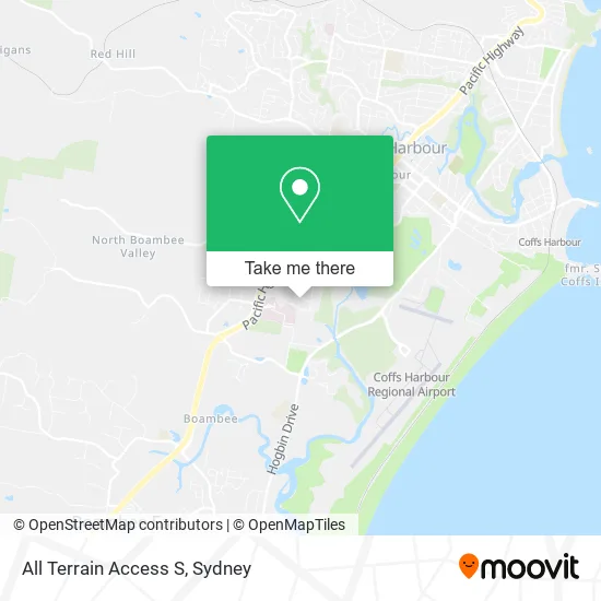 All Terrain Access S map