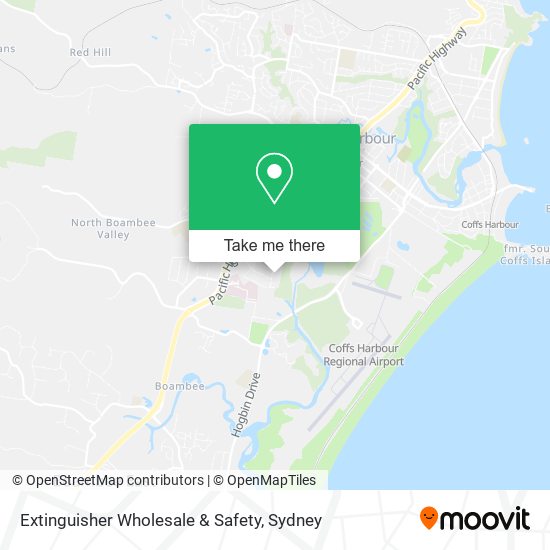 Extinguisher Wholesale & Safety map
