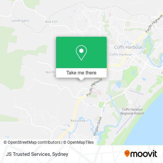 JS Trusted Services map