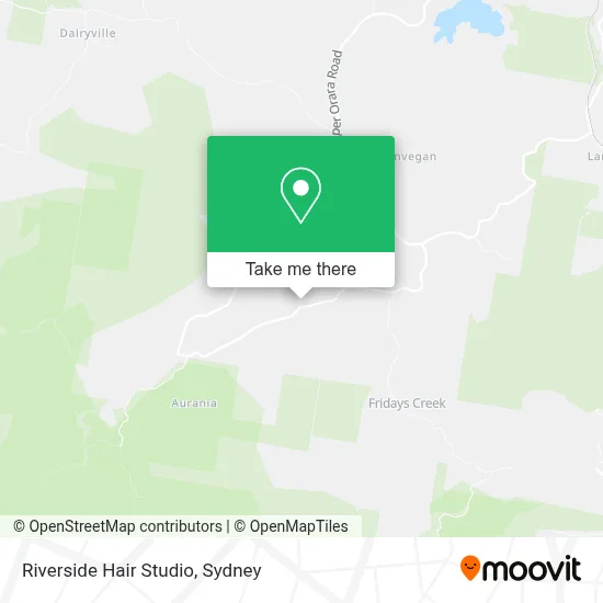 Riverside Hair Studio map