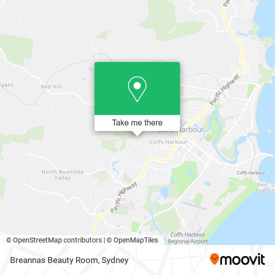 Breannas Beauty Room map
