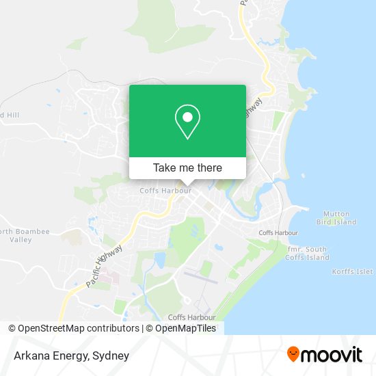 Arkana Energy map