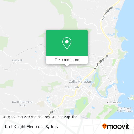 Mapa Kurt Knight Electrical