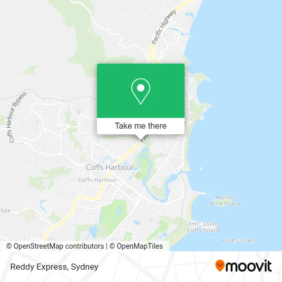 Reddy Express map