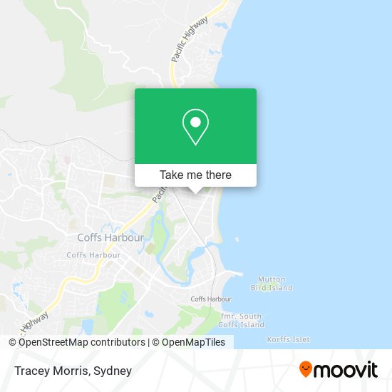 Tracey Morris map