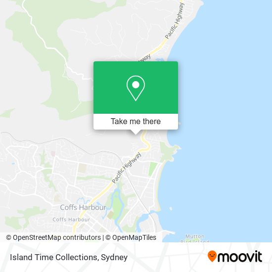 Island Time Collections map